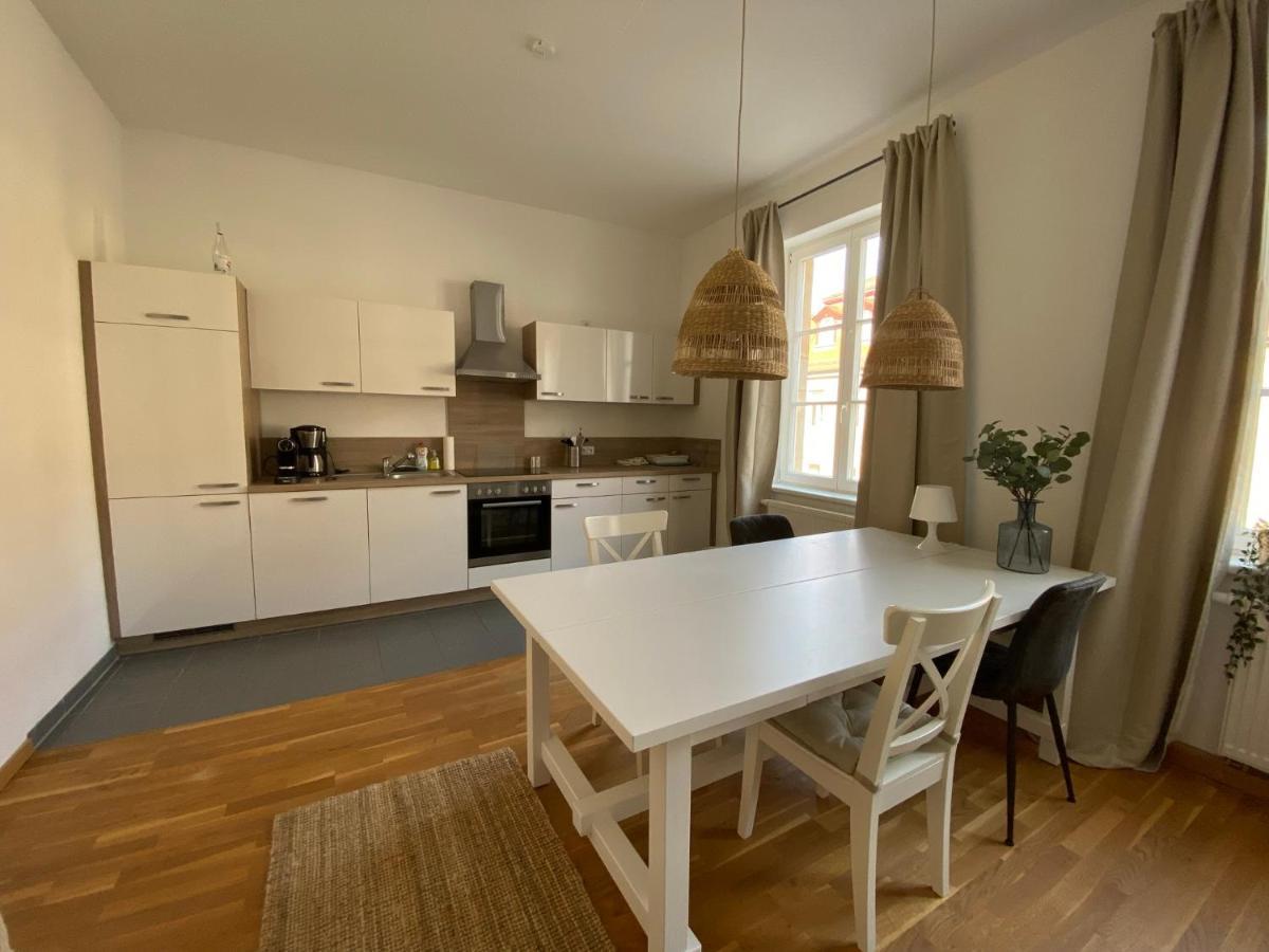 Wohnung In Bayreuths Schoenster Strasse Bagian luar foto